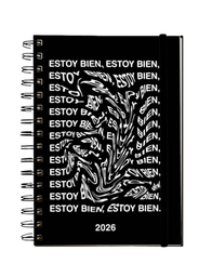 [L5025] AGENDA 2026 FERA 15X21 SEMANAL ESPIRAL ESTOY BIEN (L5025)