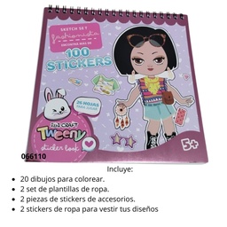 [L32282] STICKERS IBI CRAFT + STENCIL + ALBUM (L32282)