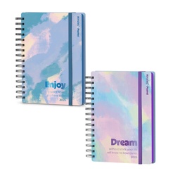 [L32384] AGENDA 2026 MOOVING 10X15 DIA POR PAGINA PASTEL (L32384)