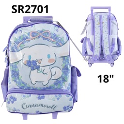 [L32784] MOCHILA CARRO 18&quot; CRESKO CINNAMOROLL (L32784)