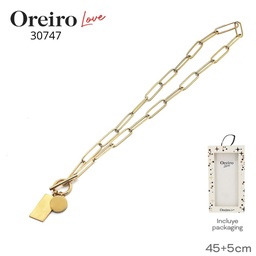 [R32240] CADENA LAS OREIRO CON DIJE (R32240)