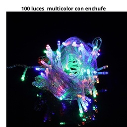 [R32419] LUZ DE NAVIDAD 100 LED CADENA CON ENCHUFE (R32419)