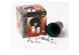 [J8327] GENERALA BISONTE CON 5 DADOS (J8327)