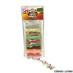 [L117860] BRILLANTINA SIFAP CON FORMAS TUTTI FRUTTI X9 UNIDADES  (L117860)
