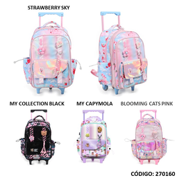 [L2701600] MOCHILA CARRO 18" CHIMOLA MY FRIENDS (L2701600)