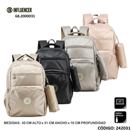 [L242031] MOCHILA PORTANOTEBOOK 18" LSD INFLUENCER (L242031)
