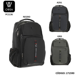 [L171590] MOCHILA PORTANOTEBOOK 18" PIERRE CARDIN (L171590)