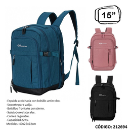 [L212694] MOCHILA VIAJE PORTANOTEBOOK 15" ELF (L212694)