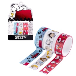 [L34863] WASHI TAPE SNOOPY X3 UNIDADES (L34863)