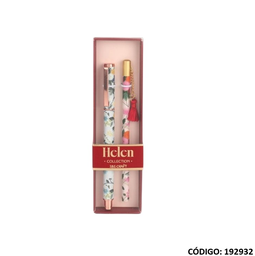 [L192932] BOLIGRAFO + LAPIZ IBI CRAFT HELEN (L192932)
