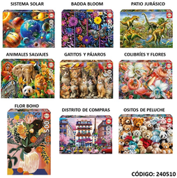 [J240510] PUZZLE 500 PIEZAS FIBRO EDUCA  (J240510)