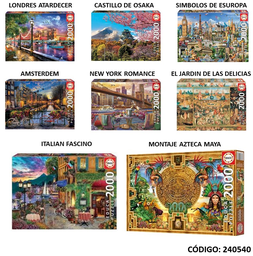 [J240540] PUZZLE 2000 PIEZAS FIBRO EDUCA (J240540)