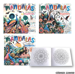 [LIR224450] MANDALAS PARA PINTAR CON INSPIRACION (LIR224450)