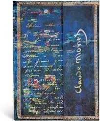 [P712092] CUADERNO 18X13 PAPERBLANKS TAPA DURA MONET RAYADO (P712092)