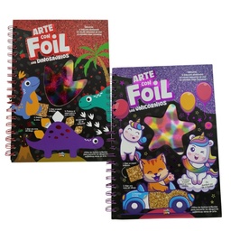 [LIR35652] LIBRO SCHOOL ARTE CON FOIL (LIR35652)