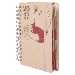 [L35926] AGENDA 2027 MOOVING 14X20 ESPIRALADA WINNIE THE POOH (L35926)