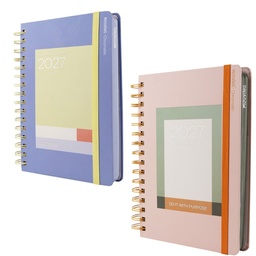 [L35921] AGENDA 2027 MOOVING 15X21 DIA POR PAGINA CHROMATIC (L35921)