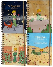 [L130330] CUADERNO 16X21 TAPA DURA ROZINI EL PRINCIPITO X90hjs. RAYADO (L130330)