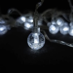 [R36099] LUZ NAVIDAD 28 LED ESFERAS CON ENCHUFE (R36099)