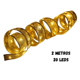 [R36121] LUZ NAVIDAD LED A PILA 2mts. CINTA ESTRELLA (R36121)