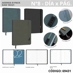 [L69431] AGENDA 2027 N8 FW DIA POR PAGINA B-PACK RAW (L69431)