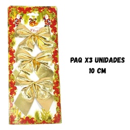 [R36118] MOÑO DE NAVIDAD 10cm. X3 UNIDADES (R36118)