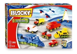 [J12272] RASTI BLOCKY 380 PIEZAS  VEHICULOS 4 (J12272)