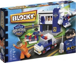 [J14050] JUGUETE SUPER POLICIA 150 PIEZAS RASTI BLOCKY (J14050)