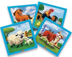 [J3845] PUZZLE DURAVIT GRANJA X4 UNIADES (J3845)