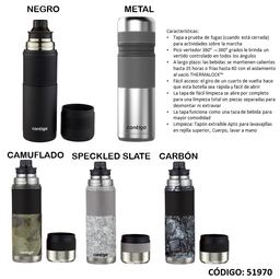 [R51970] TERMO COMTIGO ACERO 739ml. (R51970)