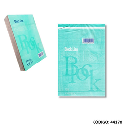 [L44170] BLOCK ESQUELA DIARIO DISEÑO LISO (L44170)