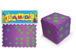 [L8672] DIDACTICO JUGUETE GOMA EVA DADO (L8672)